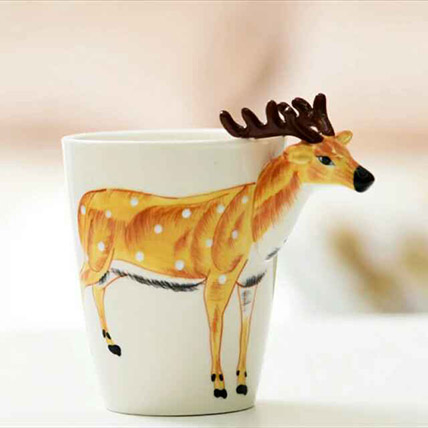 3D Deer Mug
