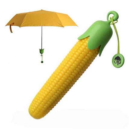 Corn Shaped Folding Umbrella